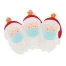 Personalized Santa Claus Of Ornament  Christmas Tree PVC Pendant DecorationSEAU