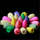 100pcs Reflux incense cones aromatherapy Lavender Rose Jasmine Z4I2