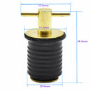 1pc 1inch Easy Install Marine Hardware Drain Twist Plug Boat Accessories Durable