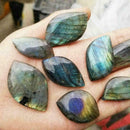 Natural Labradorite Stone Crystal Moonstone Rough Rock From Madagascar Gift F5I9