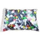 500Pcs/Bag Mixed Door Trim Pin Fastener Push Bumper Rivet Panel Retainer Clip