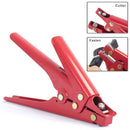 Width 2.4-9.0mm Clamping Cable Tie Gun Clamp Pliers Fastening Cutting Tool