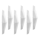 6pcs Car Door Anti Collision Bumper Strips for Car Trucks with Sound Alarm