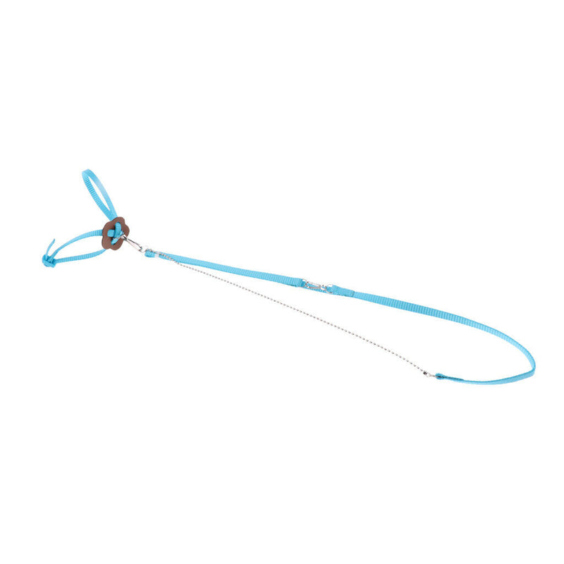 2Pcs Adjustable Nylon Pet Reptile Lizard Hauling Rope Walking Cable Harness