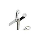 Stock Stainless Steel Scissors Sewing With Key Ring Multi Function Tools Shears
