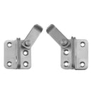 2pcs Stainless Steel Safety Door Latches, Solid Gate Latches/Lock for Pet