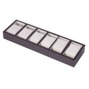 Deluxe Natural Wood Watch Box Bangle Jewelry Display Collection Tray Holder Case