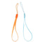 Soft Wrist Strap / Cellphone, Key Chain Blue, 2 Pieces, Orange G3D5