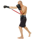 Bounce Trainer Resistance Rope Sports Fitness Boxing Stretching Stap (Red) A