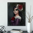 5D DIY Full Drill Diamond Painting Cross Stitch Embroidery Kit (Beauty04)