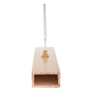 Wooden Resonance Box Unit With Tuning Fork Musical Instrument Acoustic Study