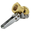 Air Chuck Open Flow Ball Tire Inflator Air Chuck Brass with Clip for Tire I D4M6