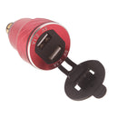 For BMW R1200GS  DIN to USB Motorcycle Charger 5V 2.1A RED for Unbranded