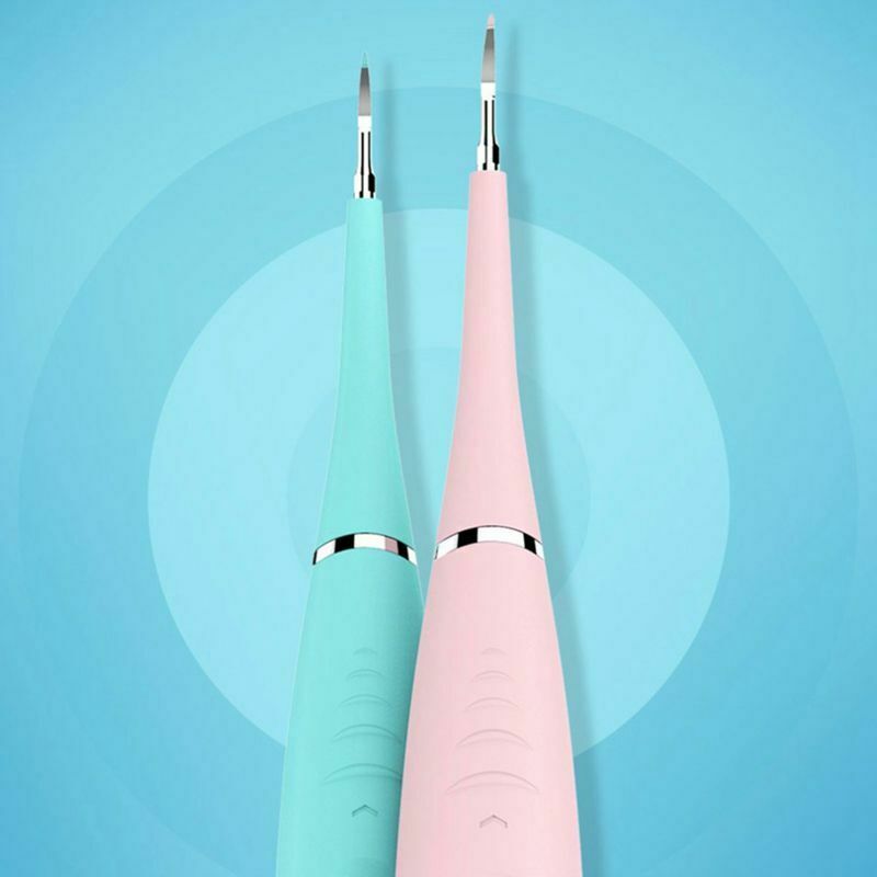 Portable Electric Sonic Dental Scaler Tooth Calculus Removal Teeth Stains T Y1H2