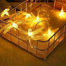 10 LED Dragonfly String Lights Outdoor Yard Christmas Decorative Lamps