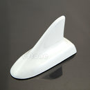 White New Auto Car Shark Fin Universal Decorative Roof Antenna Decorate Aerial