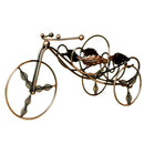 Tricycle Wine Bottle Holder Champagne Display Bar Wine Cabinet Decor Desktop