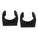 2 Pieces 1-1/4in Boat Nylon Clips Paddle Tube Holder Light Stowing Brackets