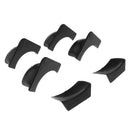 6 Pieces Environmental Plastic Pool Table Pocket Liners (4 Corner + 2 Side)