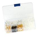 1040 Pcs Earring Safety Backs DIY Jewelry Findings Making Supplies With Box
