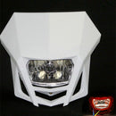 Universal Dual Sport Motorcycle Headlight Dirt Bike head light lamp Motocro