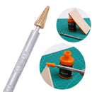 Leather Craft Top Edge Dye Pen Applicator Belt Edge Oil Paint Roller Tool DIY