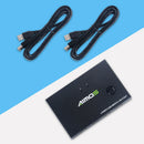 2 in 4 out KVM Switch Splitter Box 2 PCs Sharing 4 USB Devices Switcher For PC