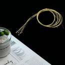 Replacement 6 Pcs A406 Steel Strings Set for Acoustic Guitar