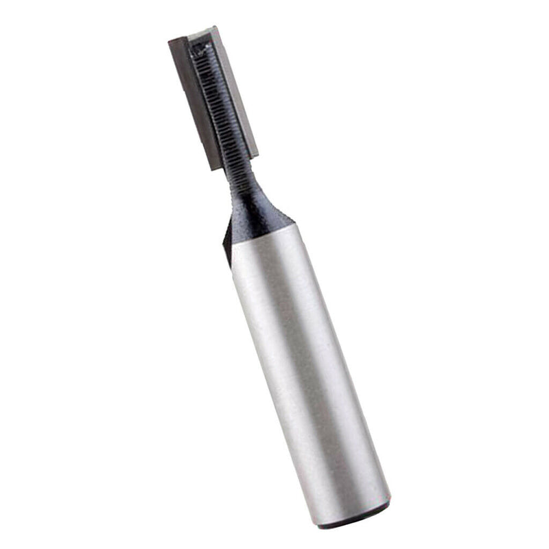 2pcs Carbide Tipped Cleaning Bottom Router Bit Cutter 5mm 10mm Cutting Dia, 8mm