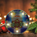 DIY Diamond Painting LED Lamp Partial Drills Special Shape Xmas Home Decor