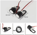 1pcs Handlebar Spotlight LED Motorcycle Headlight Daytime Light Driving Fog Lamp