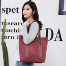 Canvas Tote Bag Shoulder Bag Large Capacity Leisure Travel Anti-Theft Fashi