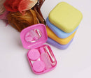Travel Mini Storage Contact Lens Holder Mirror Box Container Xed LJ