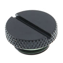 Black G1/4 Thread Low Profile Plug for PC Water Cooling Radiator Reservoir A