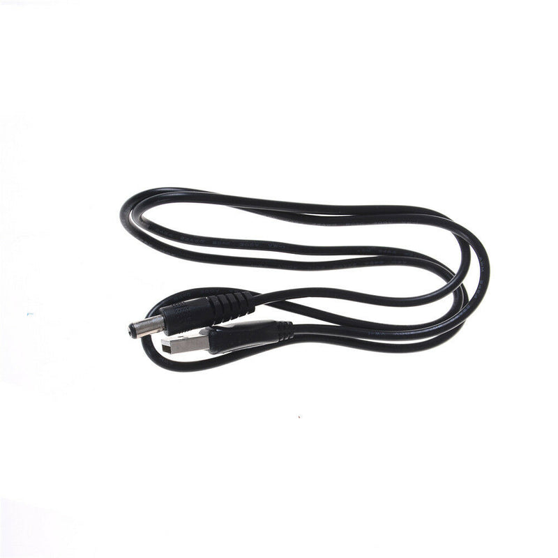 1M USB Port To 5.5 x 2.1mm 5V DC Barrel Jack Power Cable Connector For Device JR