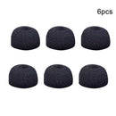 6Pcs Sponge Silicone Air Foam Replace Ear Tips Buds Airpods For Earph O2E2