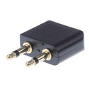 10PieceAirline Airplane Flight 3.5mm Headphones Audio Adapter Golden Plated