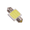 New 10pcs White 31mm 12smd COB LED DE3175 Bulbs For Car Interior Lights Dom Y9V2