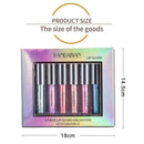 6x HANDAIYAN Glitter Matte Lipstick Waterproof Lip Gloss Liquid Fashion Hot V5T0