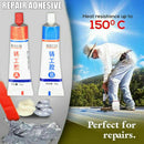 2pcs/Set HOT Industrial Heat Resistance Cold Weld Metal Paste Repair Durabl H9F8