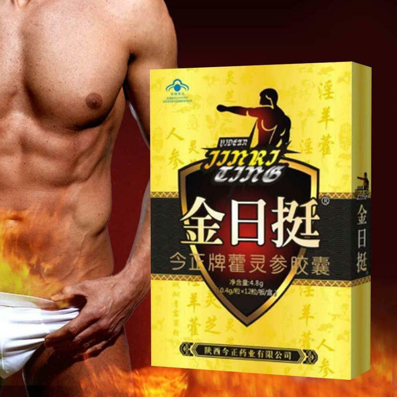 12 Pills Natural Herbal Strong Male Sexual Men Enhancer function Erection V L2J5