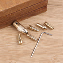 5pcs/Set 0.5-3mm Small Electric Drill Bit Collet Micro Twist Drill Chuck