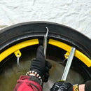 Motorcycle Tire Iron Changer Lever Tool Wheel Rim Protector Valve Tool 12