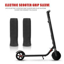 2pcs Electric Scooter Grip Non-slip Silicone Cover for Ninebot ES1 Black