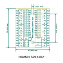 DC Screw Terminal Expansion Adapter Board For Arduino Nano V3.0 AVR ATMEGA328P
