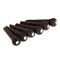 6pcs Rosewood Guitar Bridge Pins End Pin Set