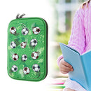 Footballs Kids Girls Boys Students Pencil Bag Large Capacity Pencilcase A