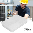 275pcs 2:1 Clear Heat Shrink Tube Electrical Wrap Wire Sleeve Tubing Set