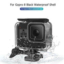 60m Underwater Waterproof Case Protective Shell for Gopro Hero 8 Black