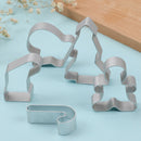 5christmas cookie cutter biscuit mould aluminum sugarcraft cutter baking toolJR